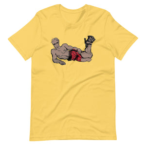 Boxeo en tacones, camiseta unisex